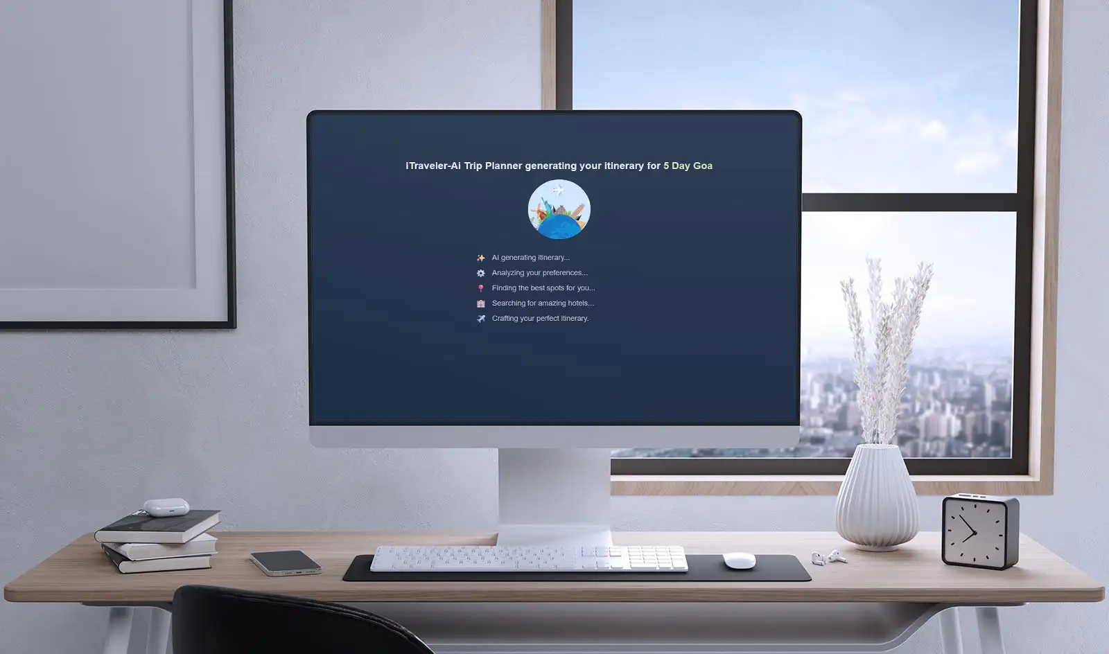 Step 2: We generate the itinerary